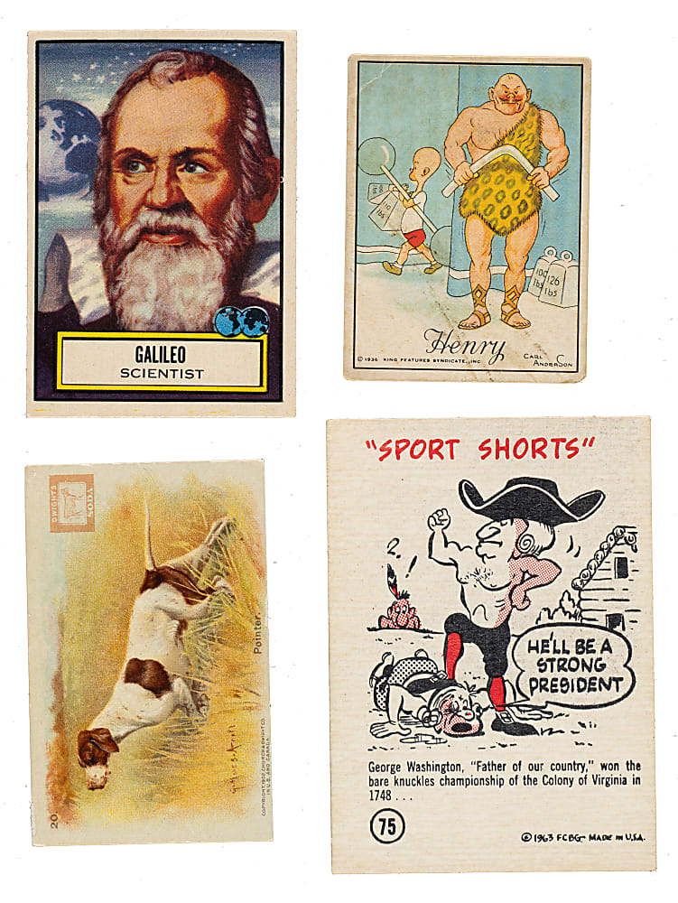 1900s to 1950s Nonsport Shoebox Collection (2,562)
