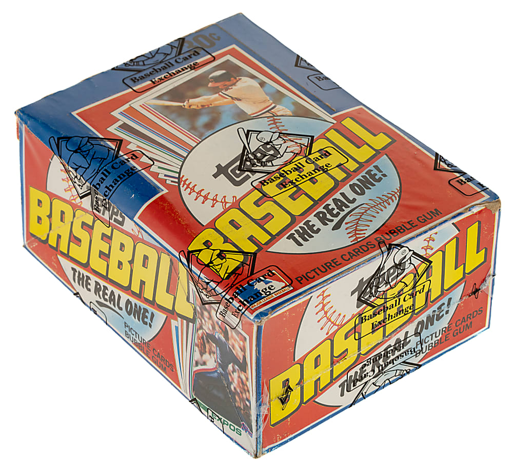 1982 Topps Unopened Wax Box (36 Packs) - BBCE