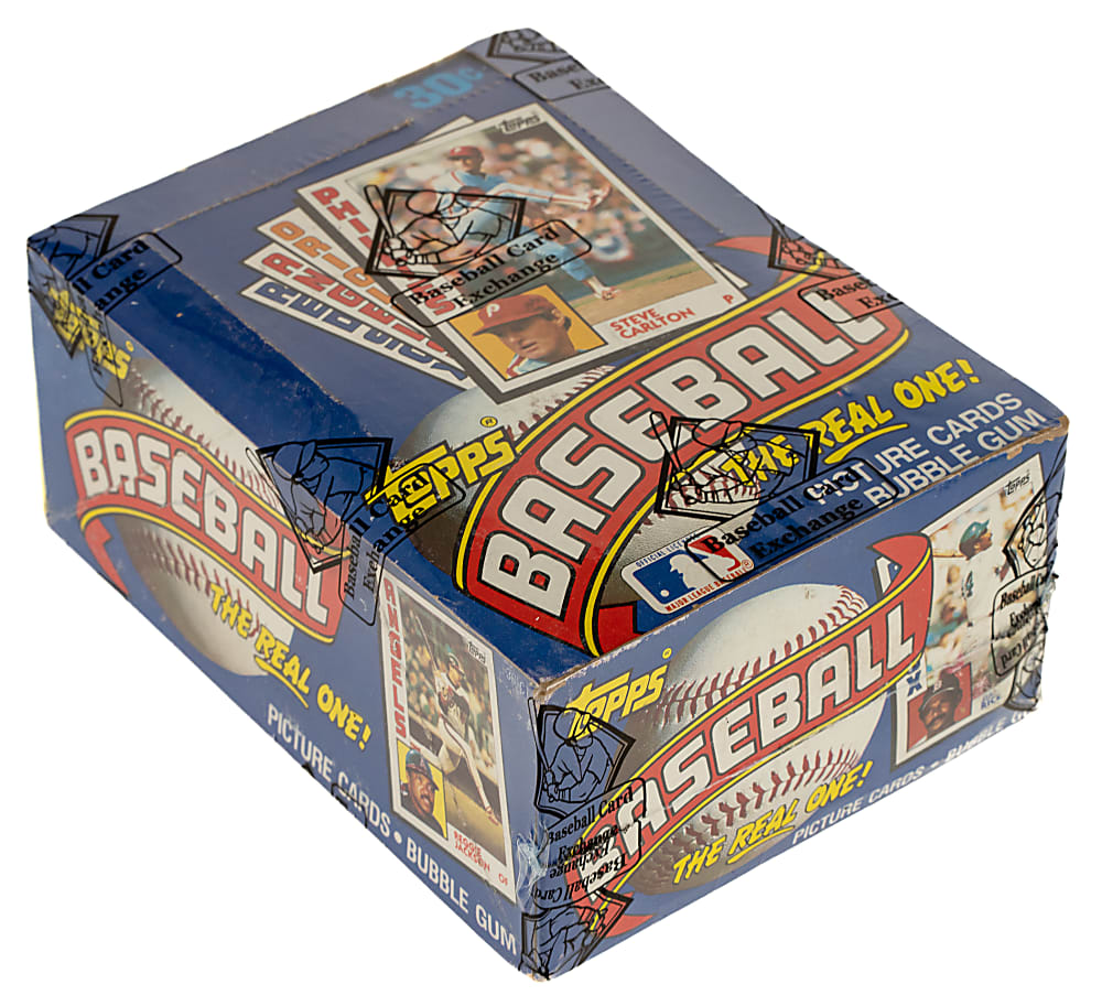 1984 Topps Unopened Wax Box (36 Packs) - BBCE