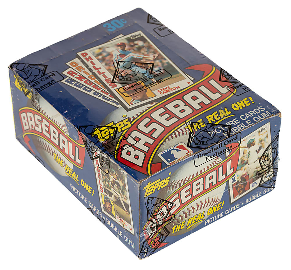 1984 Topps Unopened Wax Box (36 Packs) - BBCE