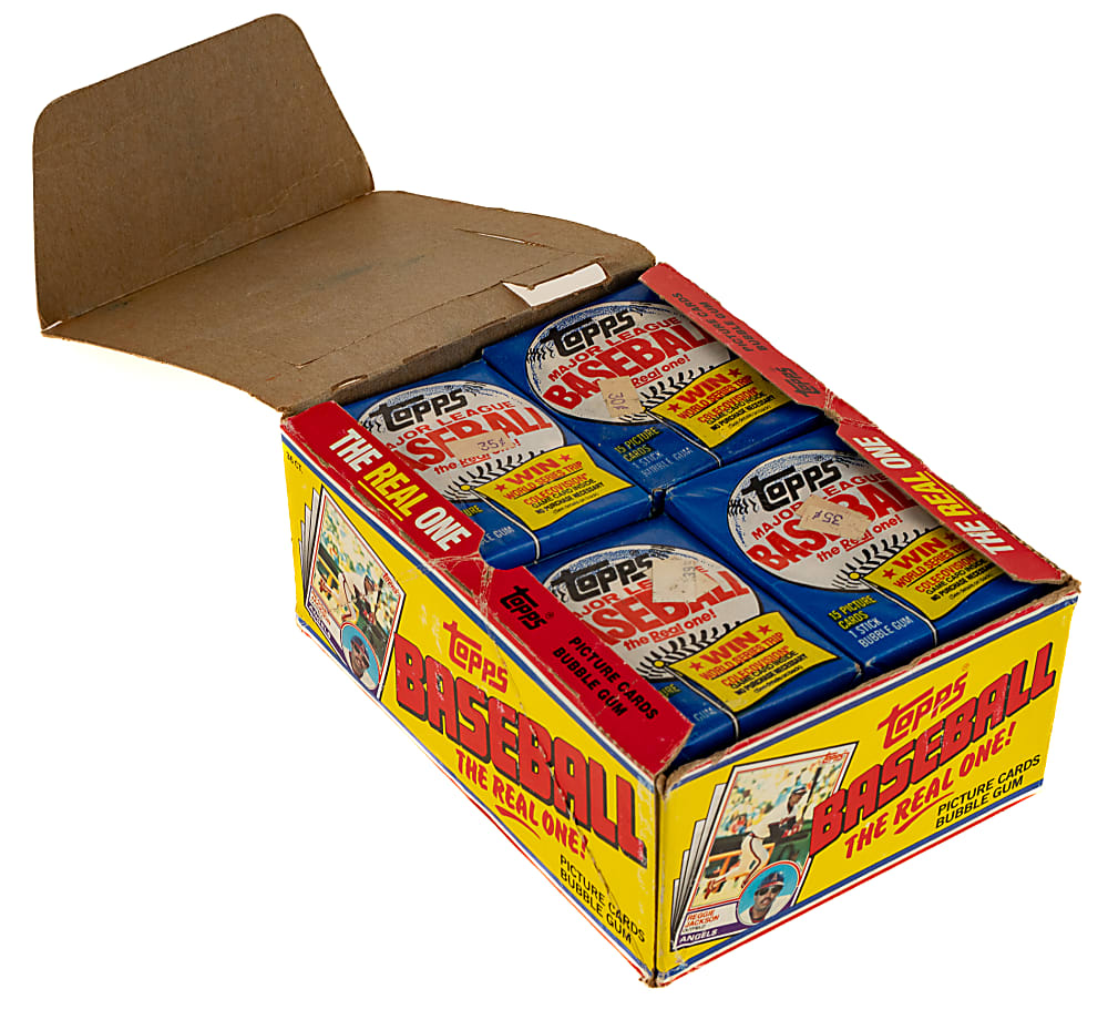 1983 Topps Unopened Wax Box (36 Packs)