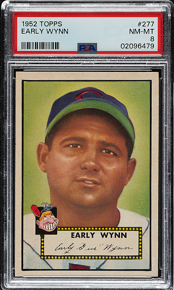 1952 Topps #277 Early Wynn PSA NM-MT 8