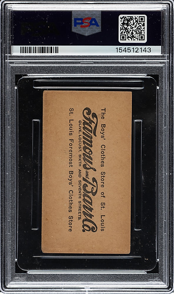 1916 M101-5 Famous and Barr #42 Sam Crawford PSA VG 3