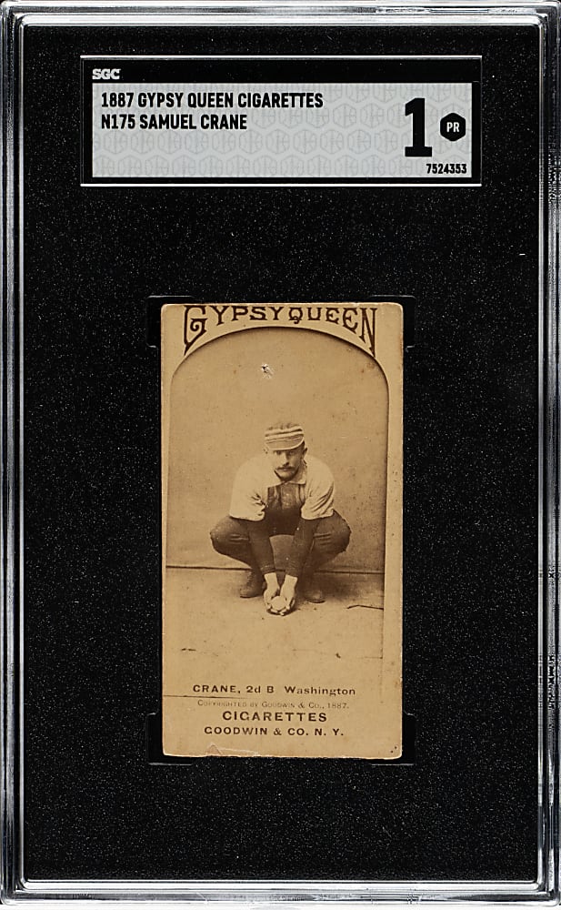 1887 N175 Gypsy Queen Samuel Crane SGC POOR 1