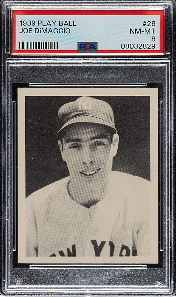 1939 R334 Play Ball #26 Joe DiMaggio PSA NM-MT 8