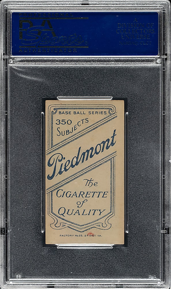 1909-1911 T206 White Border Nap Lajoie with Bat PSA EX 5