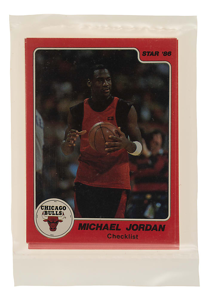 1986-1987 Star Company Basketball Michael Jordan Factory-Sealed Unopened Bag