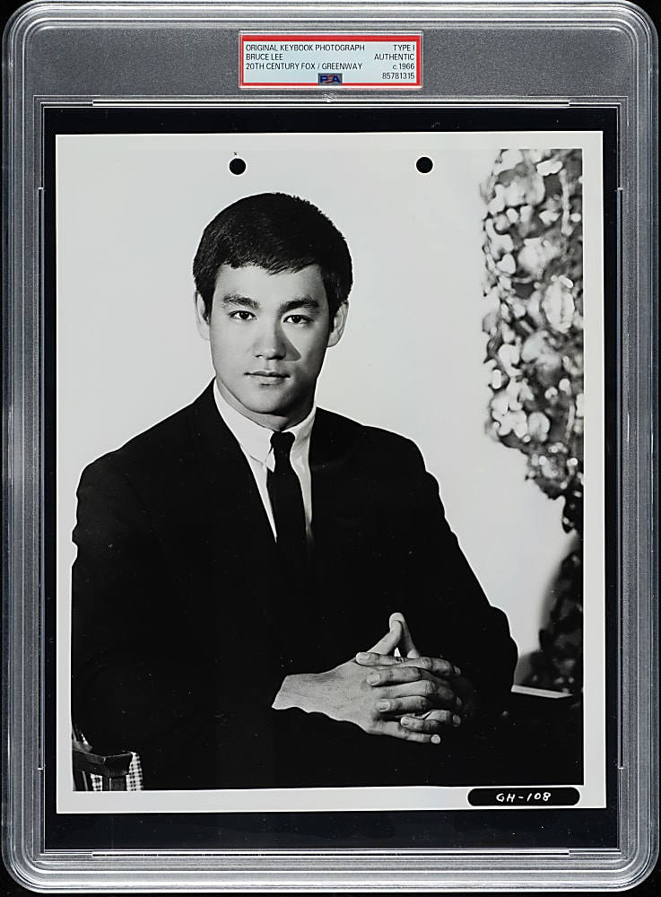 Circa 1966 Bruce Lee Green Hornet Original 20th Century Fox Photograph PSA/DNA Type I