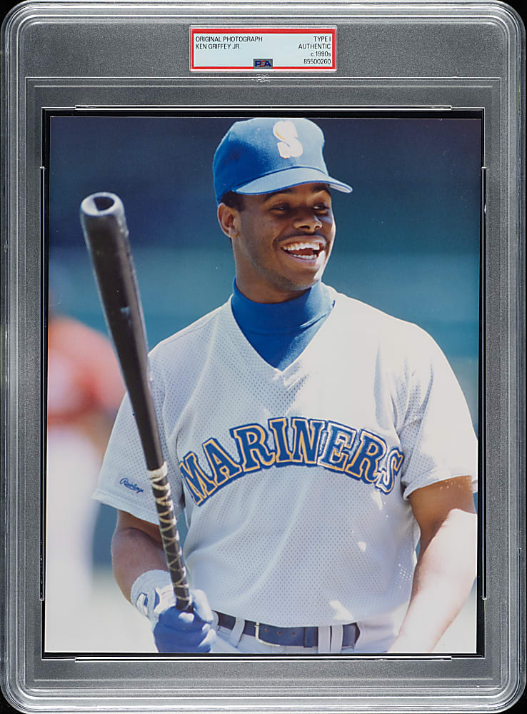 Circa 1990s Ken Griffey Jr. Original Photograph PSA/DNA Type I