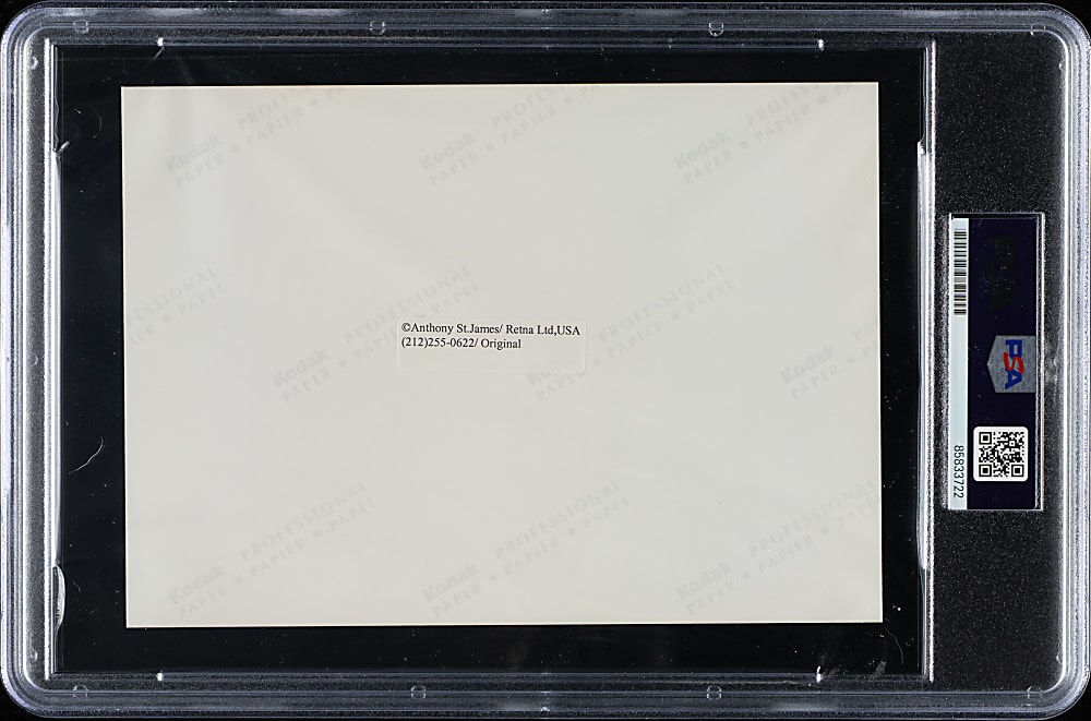 Circa 1990s Snoop Dogg Original Anthony St. James Retna LTD. Photograph PSA/DNA Type I