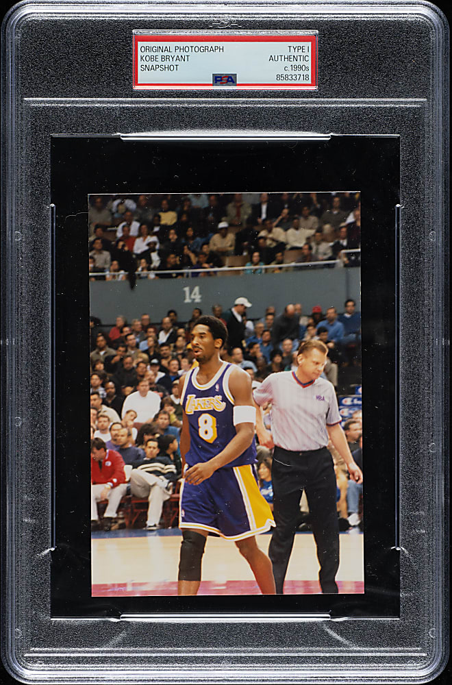 Circa 1990s Kobe Bryant Original Snapshot Photograph PSA/DNA Type I
