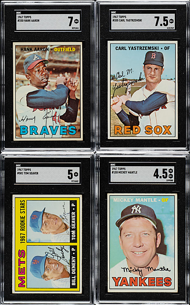 1967 Topps Complete Set (609)