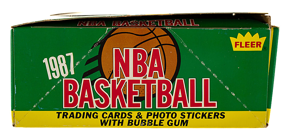 1987-1988 Fleer Basketball Unopened Wax Box (36 Packs) - BBCE