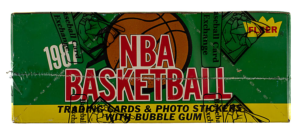 1987-1988 Fleer Basketball Unopened Wax Box (36 Packs) - BBCE