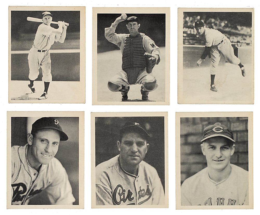 1939 R334 Play Ball Collection (76) Including Eight Hall of Famers