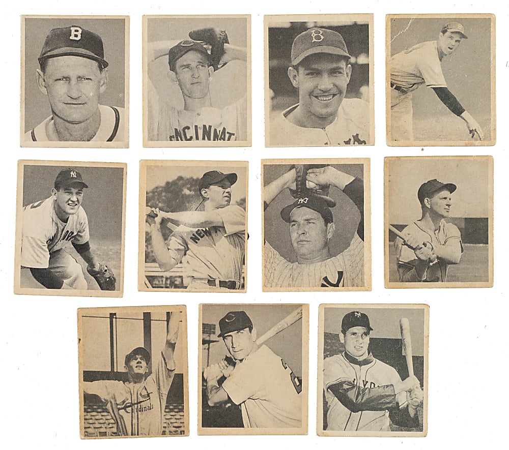 1948 Bowman Near-Complete Set (43/48)