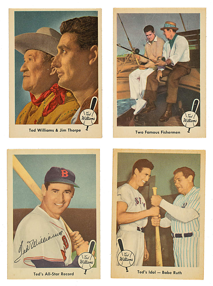 1959 Fleer Ted Williams Near-Complete Set (79/80)