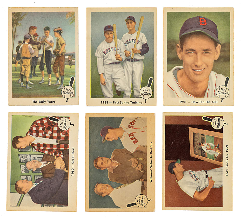 1959 Fleer Ted Williams Near-Complete Set (79/80)
