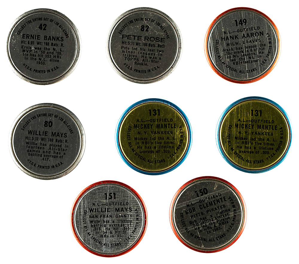 1964 Topps Coins Complete Set (164)