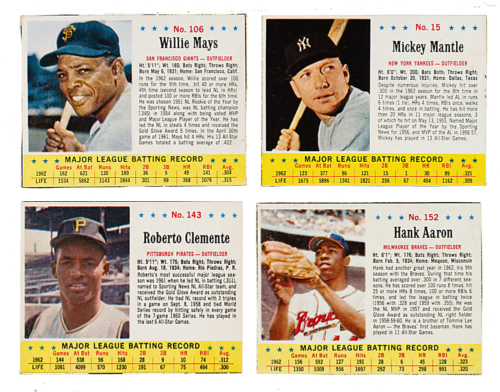 1963 Jell-O Near-Complete Set (161/200)