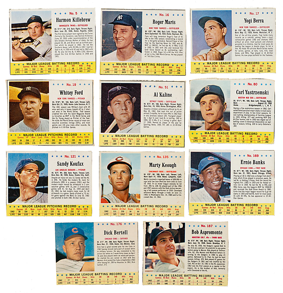 1963 Jell-O Near-Complete Set (161/200)