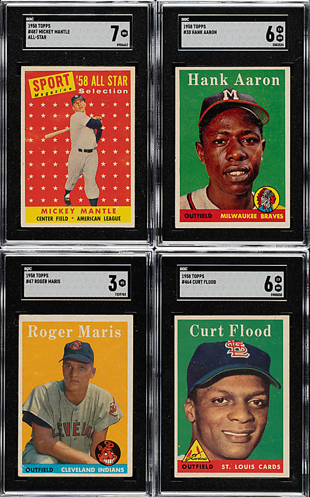 1958 Topps Near-Complete Set (493/494)