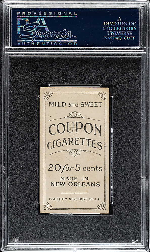 1914 T213 Coupon Cigarettes (Type 2) Tris Speaker PSA VG 3