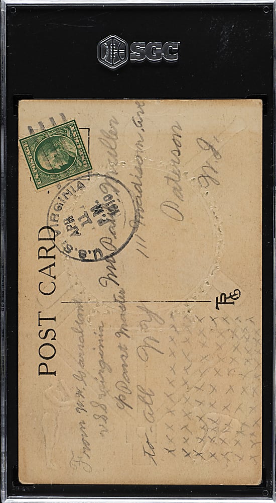 1908 PC760 Rose Company Postcard Germany Schaefer SGC POOR 1