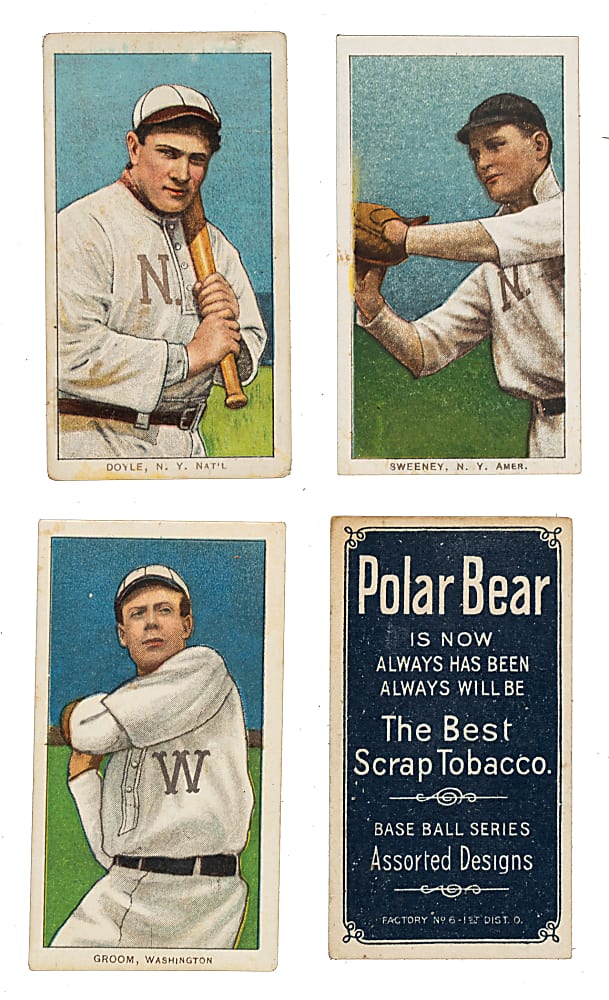 1909-1911 T206 White Border Collection (30) - All Polar Bear Backs
