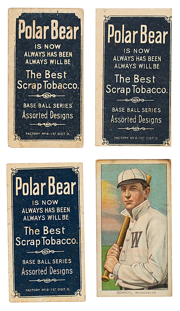 1909-1911 T206 White Border Collection (30) - All Polar Bear Backs