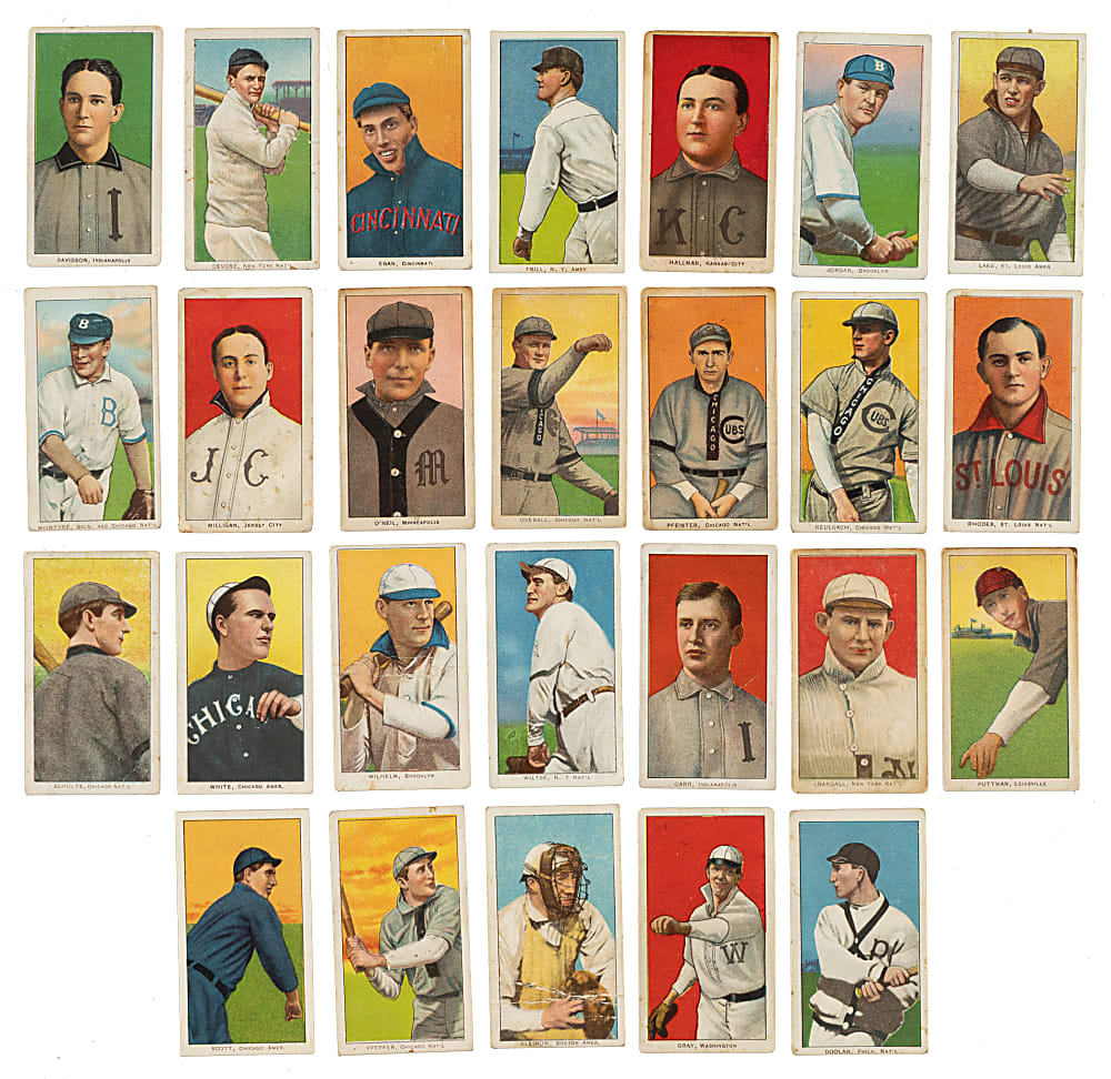 1909-1911 T206 White Border Collection (30) - All Polar Bear Backs