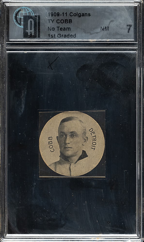 1909-1911 E254 Colgan's Chips Ty Cobb GAI NM 7