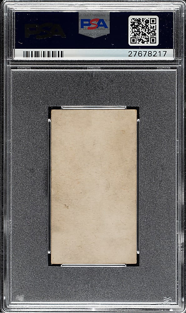 1910 E104-3 Nadja Caramels Johnny Bates Blank Back PSA EX+ 5.5 - The ONLY PSA-Graded Example!