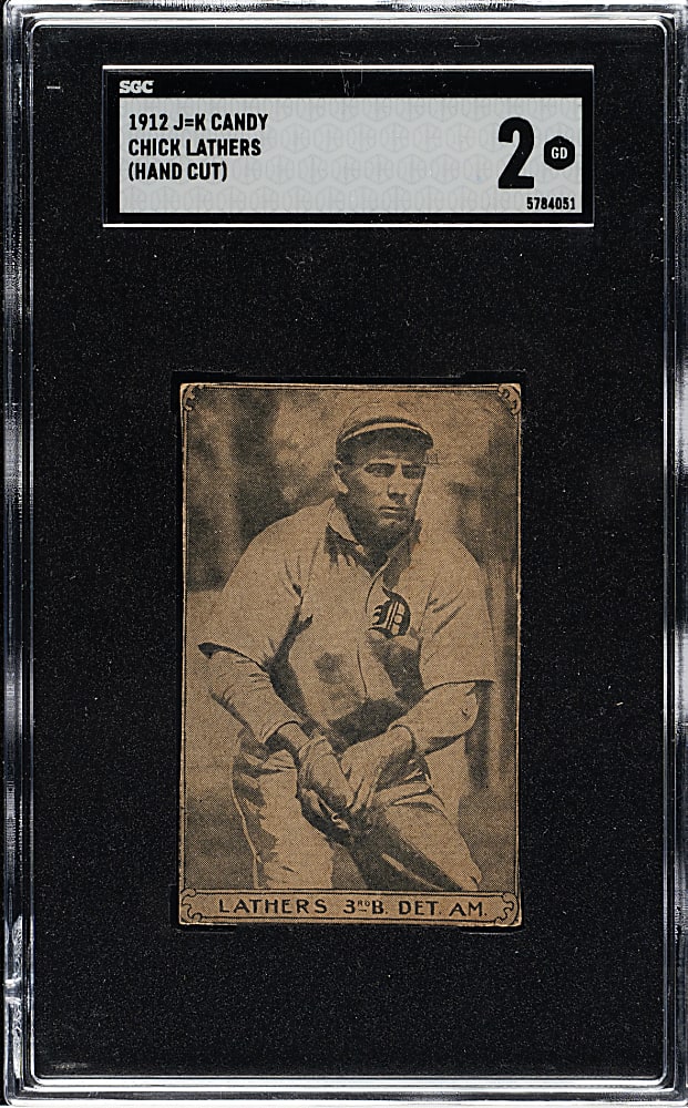 1912 J=K Candy Chick Lathers (Type 1) SGC GOOD 2 - The ONLY Graded Example!