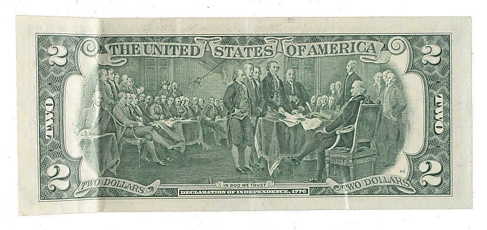 Warren Buffet Signed $2 Bill - JSA
