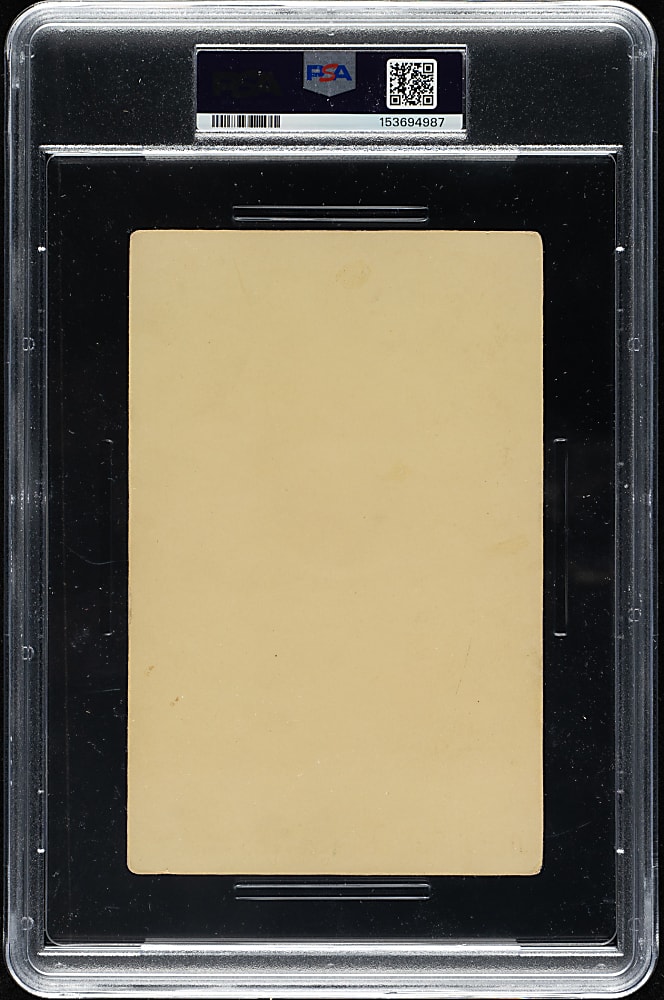 1889 N173 Old Judge Cabinet Joe Visner PSA VG+ 3.5 - The Only PSA-Graded Example!