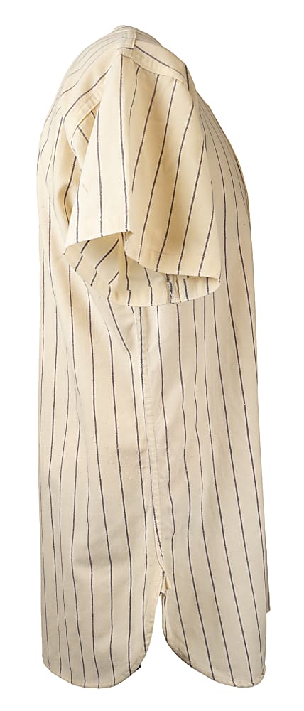 1952 Frank Crosetti New York Yankees Game-Used Home Coach's Jersey MEARS A10