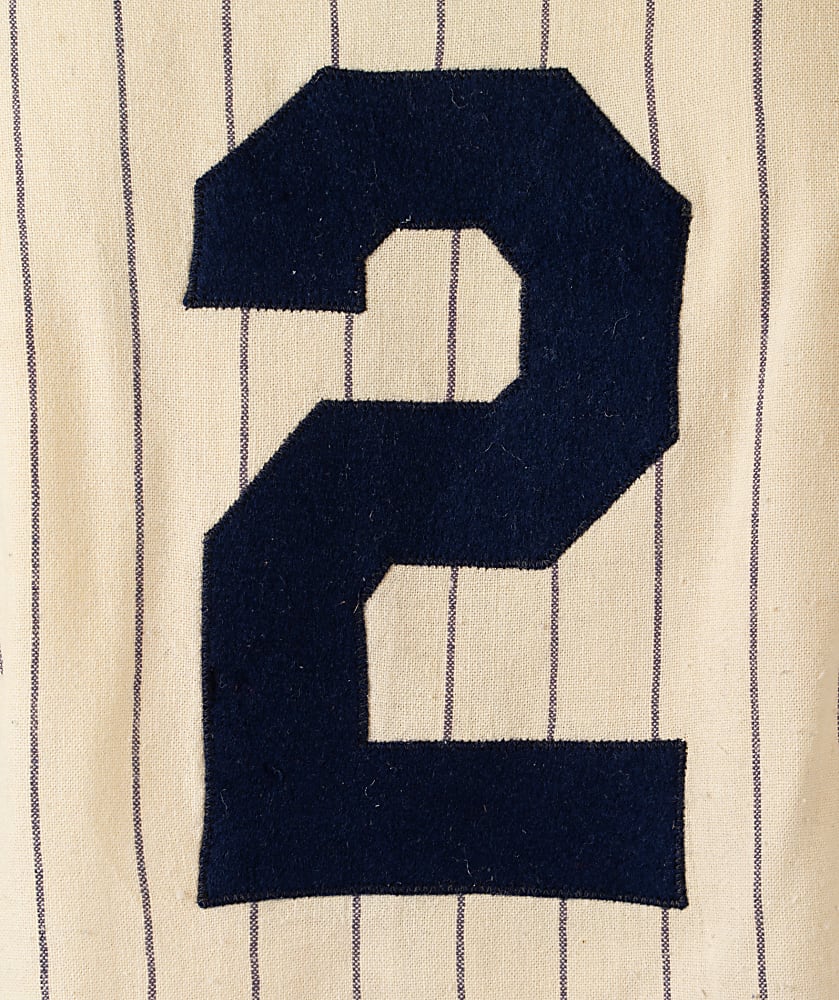 1952 Frank Crosetti New York Yankees Game-Used Home Coach's Jersey MEARS A10