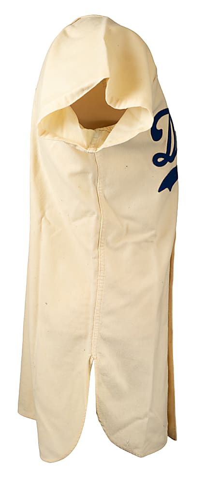 1957 Ken Lehman Brooklyn Dodgers Game-Used Home Jersey MEARS A8