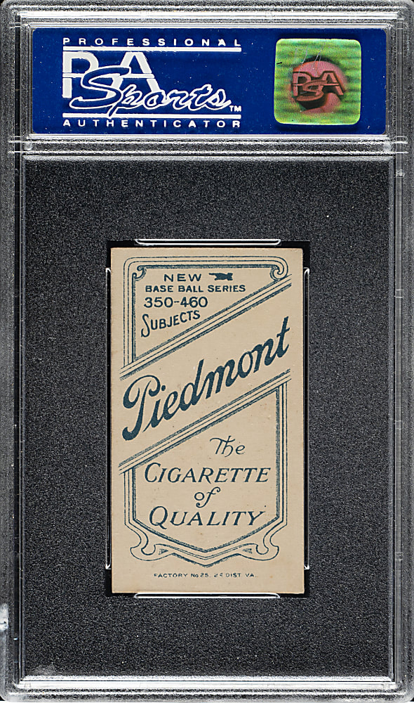 1909-1911 T206 White Border Addie Joss Pitching PSA EX-MT 6