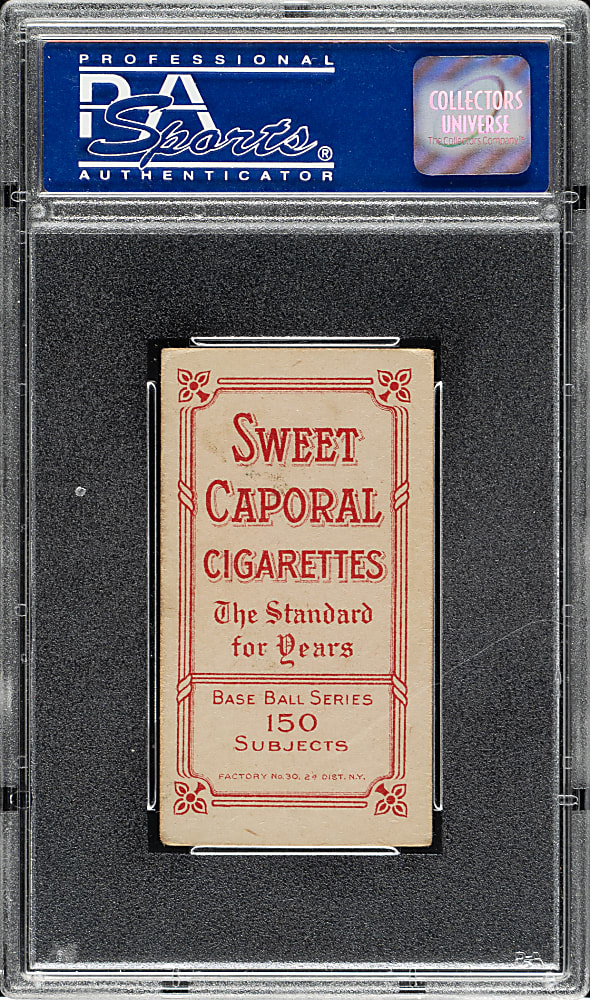1909-1911 T206 White Border Mordecai Brown Portrait PSA VG-EX 4