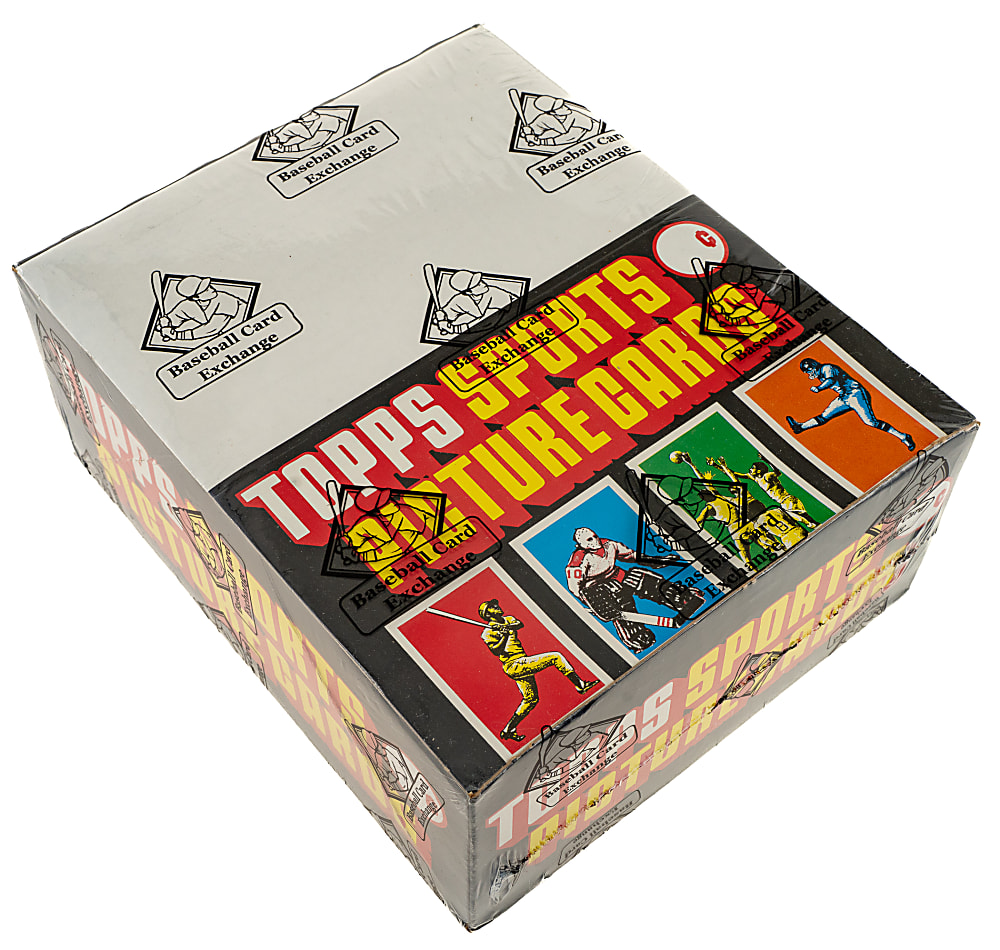 1984 Topps Unopened Rack Box (24 Packs) - BBCE - From a Sealed Case (FASC)