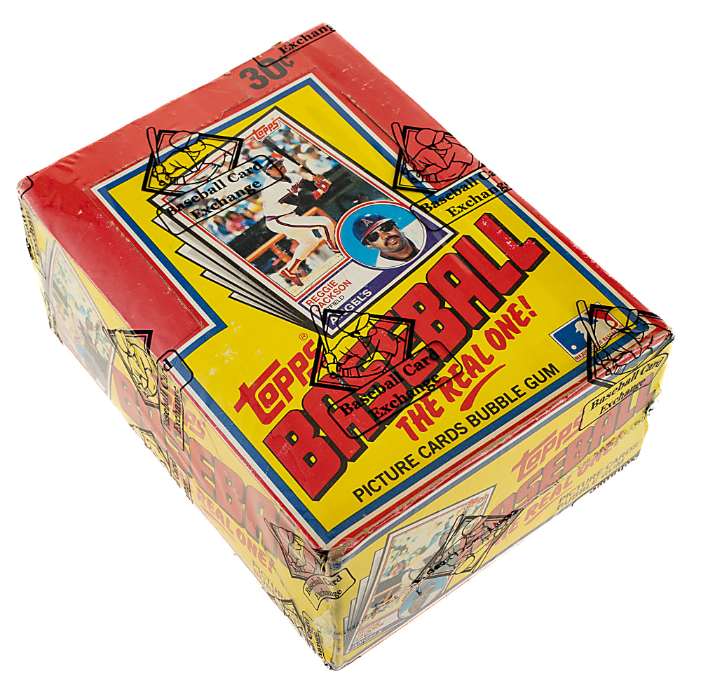 1983 Topps Unopened Wax Box (36 Packs) - BBCE