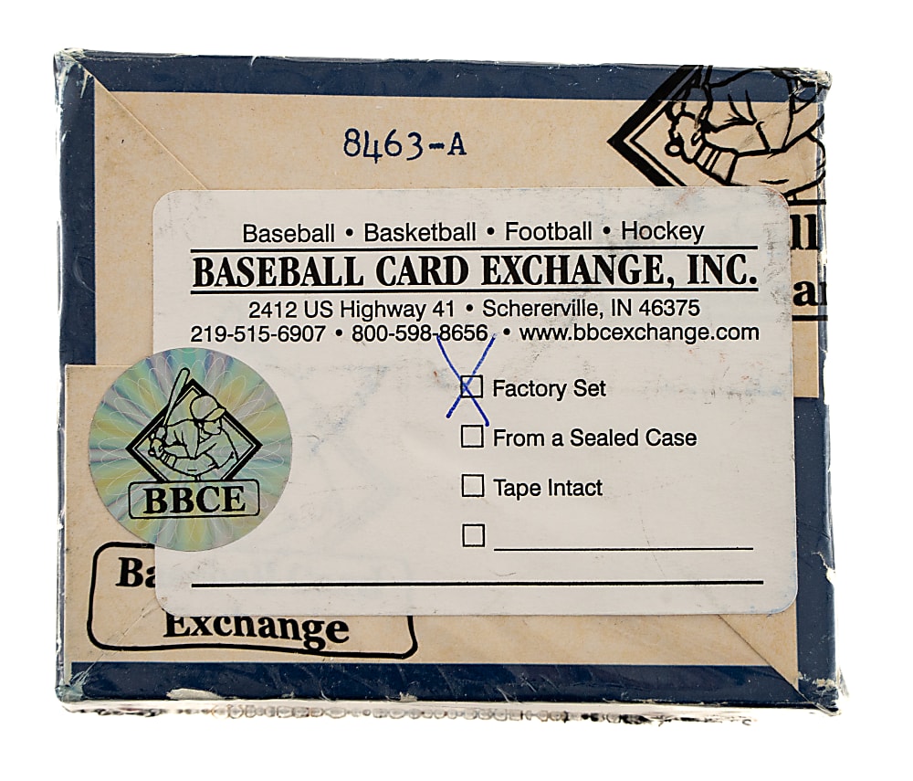 1984 Fleer Update Factory Box Set - BBCE