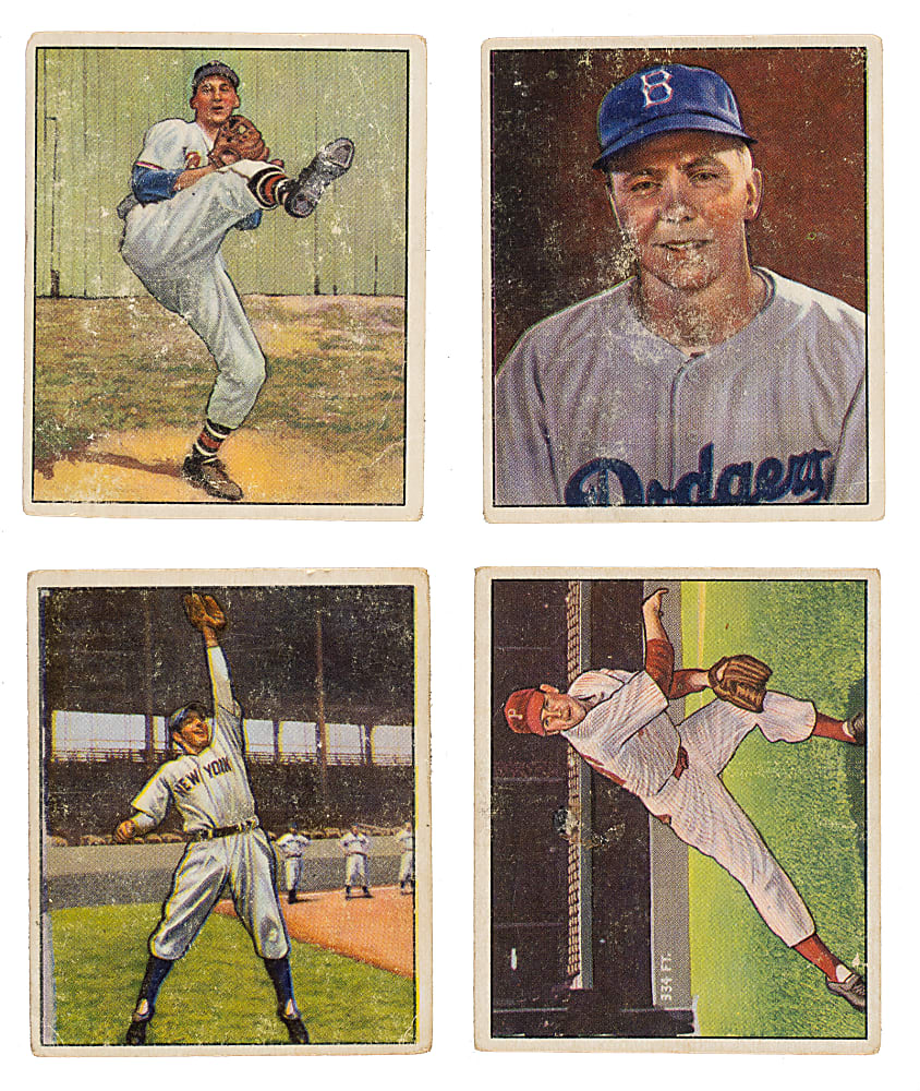 1950 Bowman Near-Complete Set (243/252)