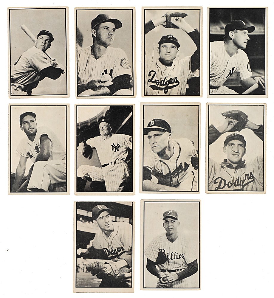1953 Bowman Black & White Complete Set (64)