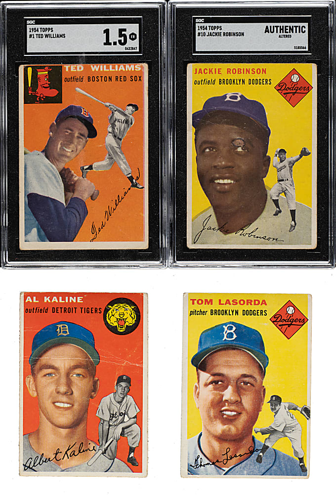 1954 Topps Near-Complete Set (248/250)
