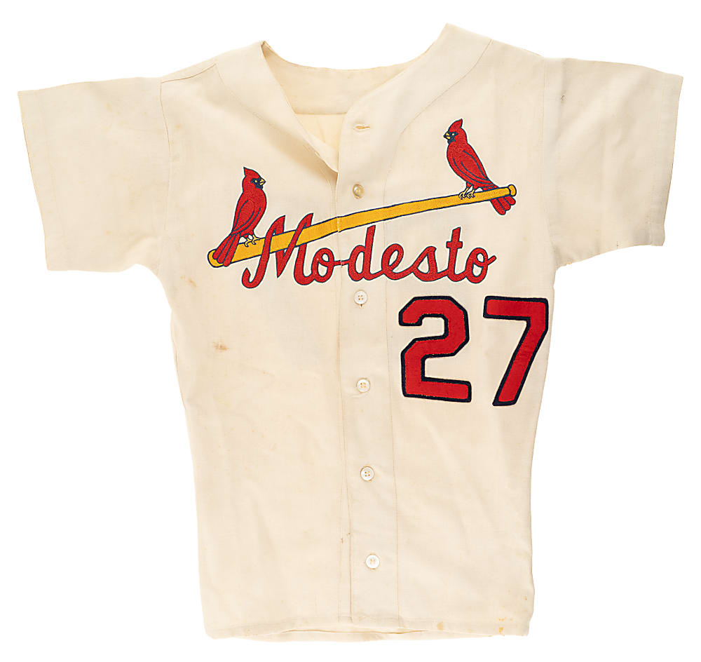 Circa 1967 Modesto Reds (Cardinals) Batboy Jersey