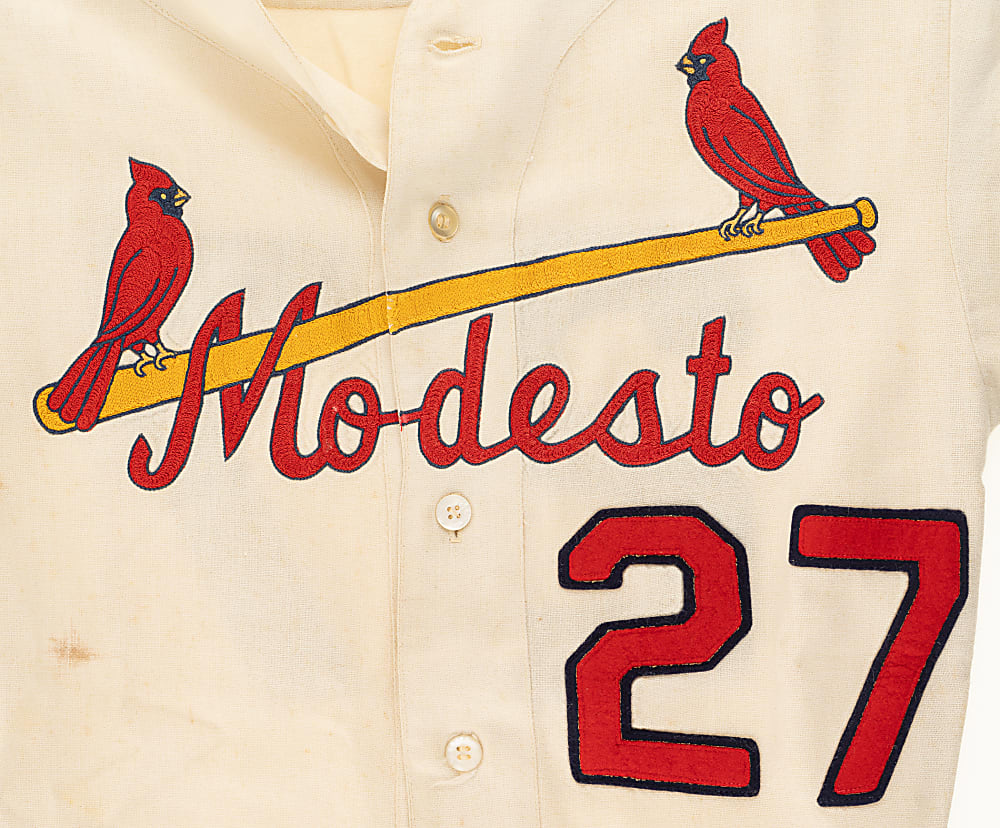Circa 1967 Modesto Reds (Cardinals) Batboy Jersey