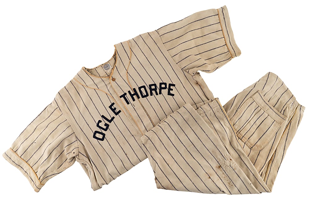 Circa 1920s Oglethorpe University Flannel Uniform (jersey and Pants)